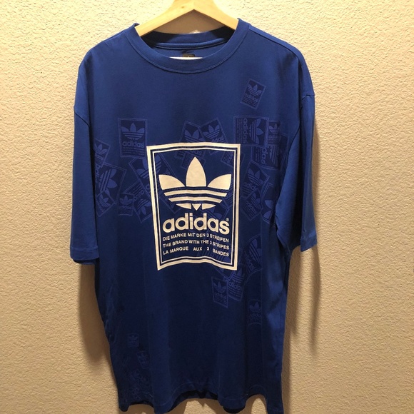 adidas Other - Oversized Adidas Basketball Shirt